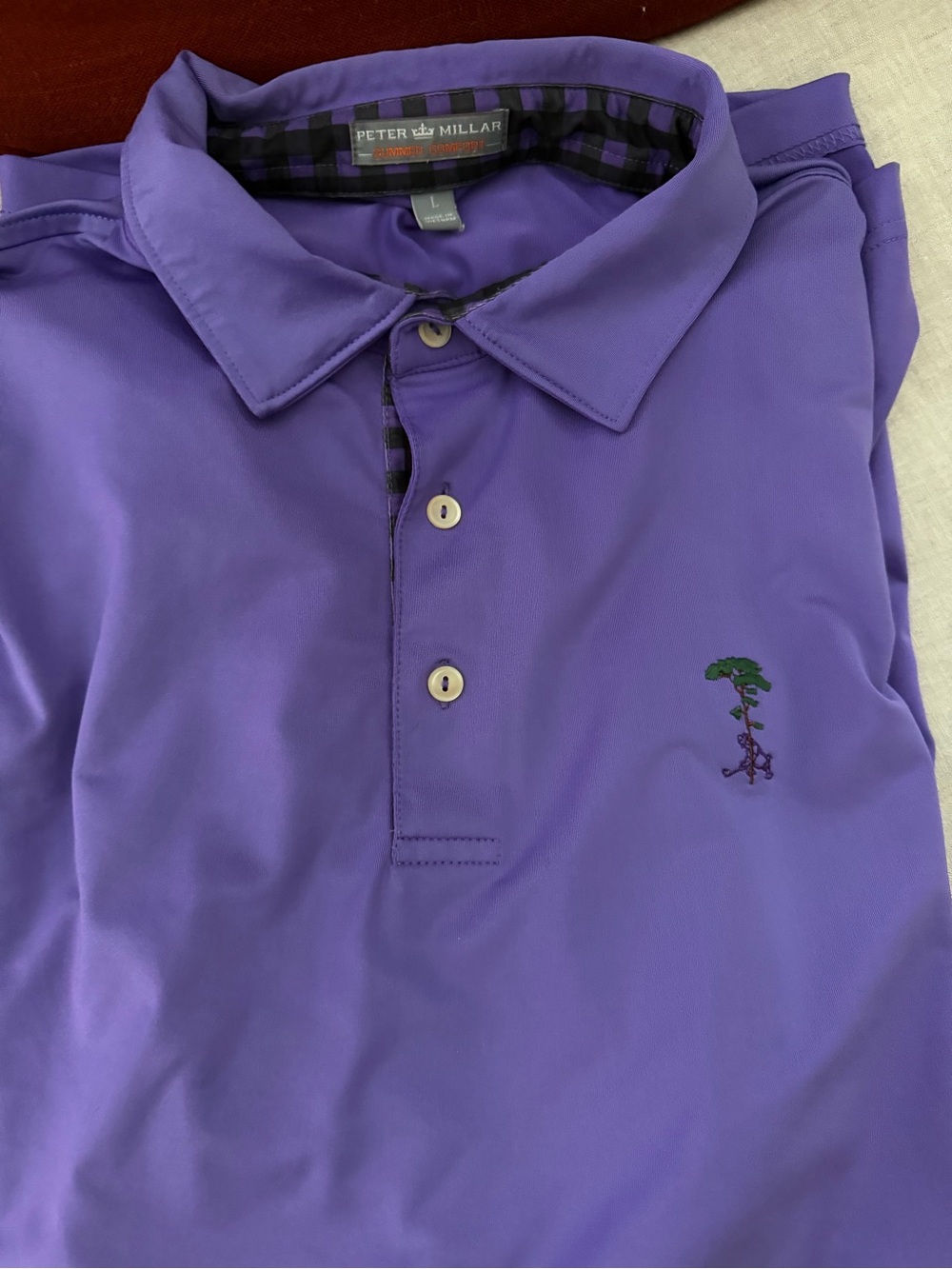 Peter Millar Lavender Performance Polo